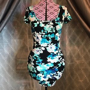 Charlotte Russe floral bodycon dress